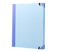 FERNVALE File Organizer in Case I Go Missing Important Document Organizer with Labels & Stickers Life Book Folio for Will Insurance Password Emergency Preparedness Home Office Storage Blue