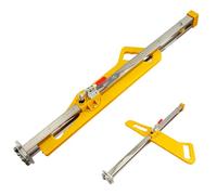 FERNVALE Foldable Drywall Cutter & Tile Cutting Tool - Adjustable Gypsum Board Cutter with Precision Depth Control for Plasterboard, Drywall, DIY & Construction Projects