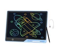 FERNVALE LCD Writing Tablet for Kids, 16 Inch Rechargeable Colorful Doodle Board, Large Erasable Drawing Tablet with Stylus, Educational Learning Toys Gifts for Boys Girls Age 3-8(Blue)