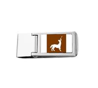 Ferocious Ability Gods Animals Abroad Slim Money Clip Stainless Holder Pocket Wallet