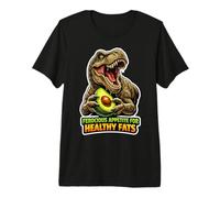 Ferocious Appetite for Healthy Fats T-Rex Premium T-Shirt