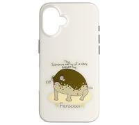 Ferocious Desert Rain Frog Funny Angry Frog Meme Case for iPhone 16