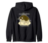Ferocious Desert Rain Frog Funny Angry Frog Meme Zip Hoodie