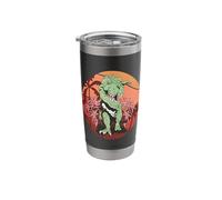 Ferocious Dinosaur Prehistoric Predator Jungle Dinosaur Dino Stainless Steel Insulated Tumbler