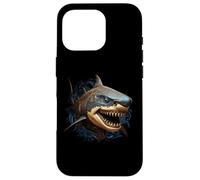 Ferocious Shark with Mandala skin Case for iPhone 16 Pro