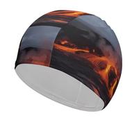 Ferocious Tiger High Elasticity Swimming Caps Adult Non-Slip Waterproof Swim Caps Long Hair Swimmings Hat Women Swims Hat