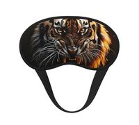 Ferocious Tiger Sleep Eye Mask for Women Men Soft and Comfortable Sleep Mask Blackout Sleeping Eye Cover for Travel Yoga Nap Shift Work