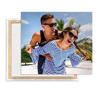 Ferocity Personalised Photo Canvas Printing 60 x 80cm, Your Photo Picture On Wall, Custom Portrait canvas prints 24"x32" [128]