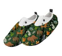 Ferocity Reusable Overshoes UK size 7.5-12 (EU 25-30) for Children Shoe Protection Boot Covers Water Resistant with Anti-Skid Sole Motiv Animals [142]