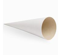 Ferocity School Cone Cardboard Blank 70 cm Large for Filling for Girls Boys for Crafts Cone Shape Bag DIY Gift Packaging Insert for Sweets Bag First Day of School [149]