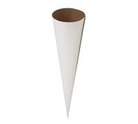 Ferocity School Cone Cardboard Blank 70 cm Large for Filling for Girls Boys for Crafts Cone Shape Bag DIY Gift Packaging Insert for Sweets Bag First Day of School [149]