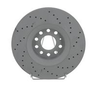 FERODO Brake Disc | DDF1422C-1 | OE-Matching Quality | Smooth & Quiet Braking | Pack of 1
