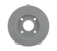FERODO Brake Disc | DDF845C | Front | for FORD:FIESTA Box Body/MPV 96> | OE-Matching Quality | Smooth & Quiet Braking