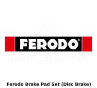 Ferodo Brake Pad Set - Rear - fits BMW 1, 2 Series, i3, X1, X2, (F40, F45, F44)