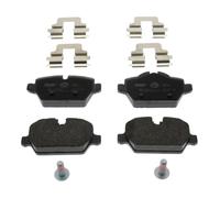 FERODO Brake Pads | FDB1806 | Rear | for BMW 1 2006-2012 | OE-Matching Quality | Eco-Friction Fuse+ Technology