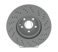 FERODO DDF1458C-1 Brake Disc Front Axle Fits Mercedes SL E-Class T-Model