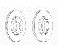 FERODO DDF1711C Brake disc