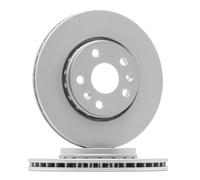 2x FERODO Brake Discs Front For Mercedes Citan Dualiner Traveliner Renault