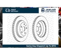 FERODO DDF1855C-1 Brake Disc Rear Axle Fits Audi Q7 Porsche Cayenne VW