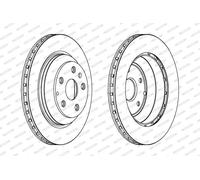 FERODO DDF1855C-1 Brake Disc Rear Axle Fits Audi Q7 Porsche Cayenne VW