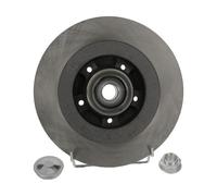 FERODO DDF2185-1 Brake Disc Rear Axle Braking Fits Renault Grand Scenic 3