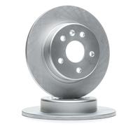 2x FERODO DDF2426C Brake Discs Rear Fits Opel Astra K Sports Tourer Estate Van