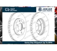 FERODO FCR314A Brake disc