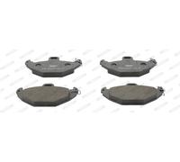 FERODO FDB1278 Brake Pad Set, disc brake for RENAULT