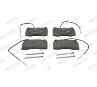 FERODO FDB1545 Brake Pad Set, disc brake for CITRO?N,FIAT,LANCIA,PEUGEOT