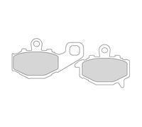 Ferodo Racing Brake Pad Set FDB2012ST Sintered Rear R90
