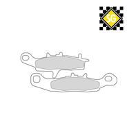 FERODO FDB2080SG Brake pad set