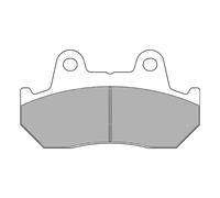 Ferodo Mid-Metallic Rear Brake Pad FDB244EF - Fits Honda FT 500 - C 1982