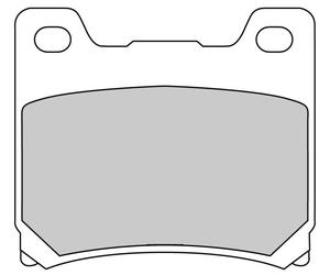 FERODO FDB337EF Brake pad set