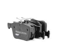 FERODO Rear Brake Pads fits VW GOLF MK7 TOURAN T-ROC for Disc diameter 272mm