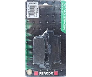 Ferodo FDB539EF Rear Brake Pads Yamaha YZ 125 1998-2002