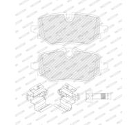 FERODO FDB5561 Disc Brake Brake Pad Set Rear Fits BMW 1 X1 X2 2 Active Tourer
