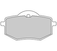 FERODO FDB591P Brake pad set