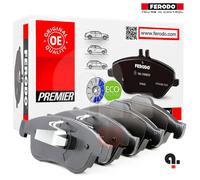 Ferodo Front Brake Pad Kit For Renault Scenic IV Megane IV Captur II