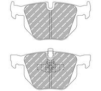 Ferodo DS2500 Rear Brake Pads For BMW E90 E92 330i 330d 335i 335d