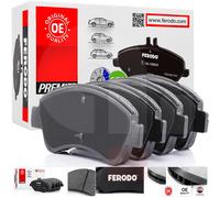 FERODO Rear Brake Pad Kit For JEEP COMMANDER 3.0 3.7 4.7 211 326 CV