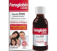 Feroglobin Vitabiotics Gentle Iron and Nutrient Liquid, Reduce Tiredness & Fatigue Maintain Health, 200 ml