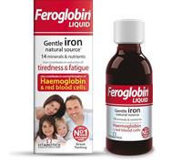 Feroglobin Vitabiotics Gentle Iron and Nutrient Liquid, Reduce Tiredness & Fatigue Maintain Health, 200 ml
