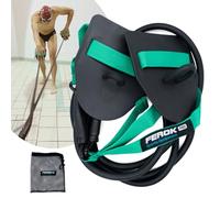 FEROK PRO - Elastic Resistance Band for Muscle Building Exercise - Resistance Band Set for Fitness with Strap and Swimming Paddle - Ideal for Strengthening at Home