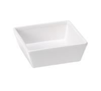 Ferplast Altair 14 Ceramic Bowl for Cats and Dogs, 14 x 14 x 5 cm, 0.5 Litre, White