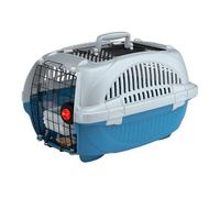 Ferplast Atlas 10 Deluxe Open Cat Carrier Dog Carrier, Secure and Practical, Durable, Open Top Design, Easy to Clean, Ideal for Travel, Pet Carrier up to 5 Kg. 51x34x30 cm.