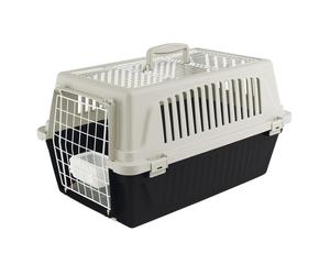 Ferplast Atlas 10 Open Cat Carrier - Portable Small Dog Travel Carrier, Open Top Design, Comfortable Handle, Ideal for Cats and Small Dogs up to 5 Kg,