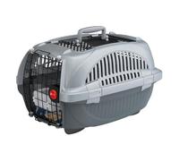 Ferplast Atlas 20 Deluxe Open Cat Carrier Dog Carrier, Secure and Practical, Durable, Open Top Design, Easy to Clean, Ideal for Travel, Pet Carrier up to 8 Kg. 57x37x33 cm.