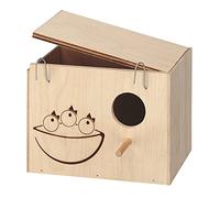 Ferplast Bird Box, Bird House Nesting Box, Nest Birds, FSC Wood