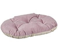 Ferplast Cat and dog cushion PRINCE 45/2, Padded pet bed, Double-face, Soft velvet, Washable, 43 x 30 cm, Pink