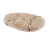 Ferplast Cat And Dog Cushion Stuart 89/10, Double-Sided, Tweed And Soft Velvet, Washable, Beige, XL